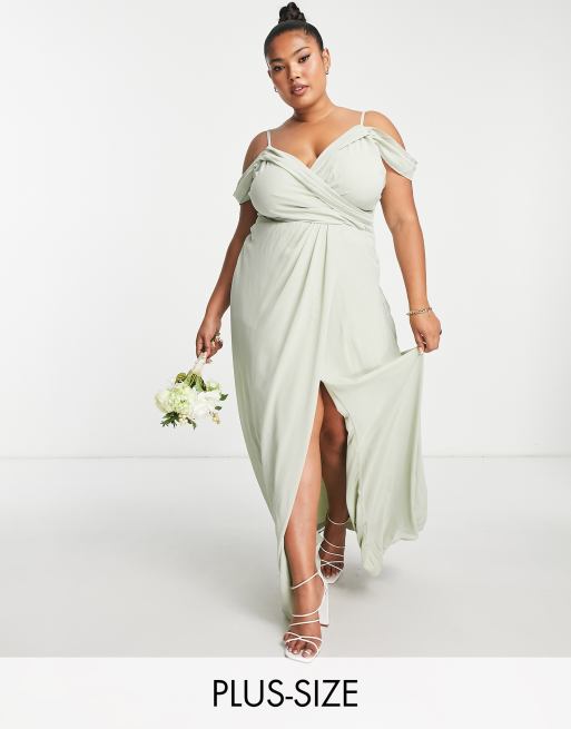 Asos plus 2025 size bridesmaid dresses