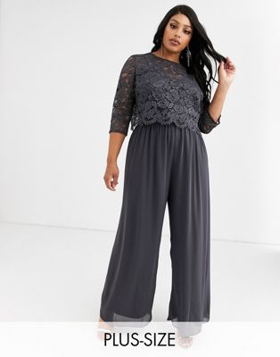 plus size jumpsuit with skirt