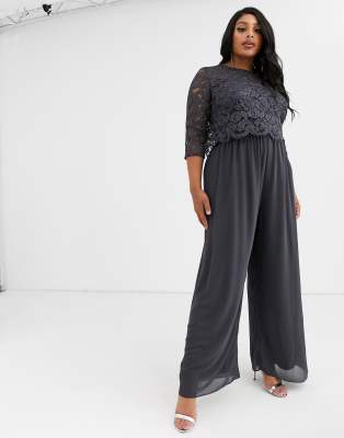 bridesmaid jumpsuit grey