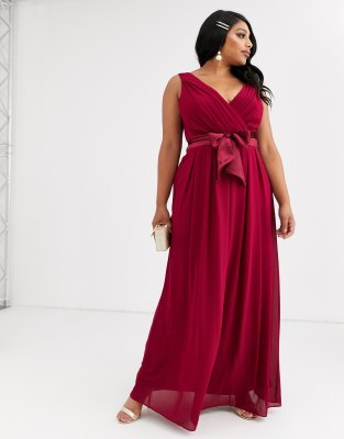 maxi dress with bow