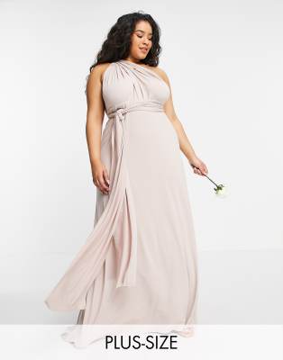 TFNC Plus Bridesmaid multiway maxi 