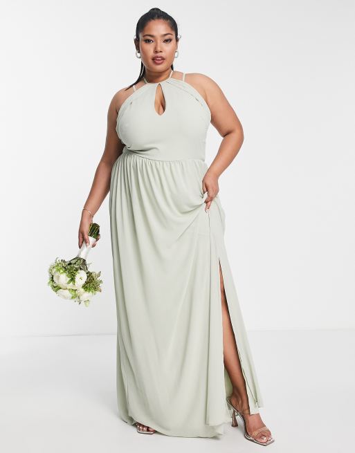 Plus size best sale halter top dress