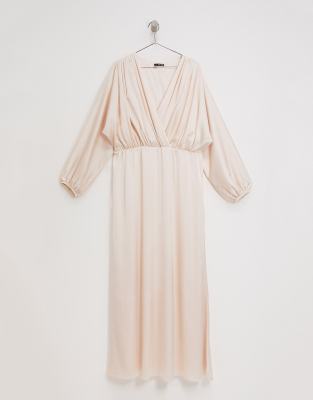 ecru maxi dress