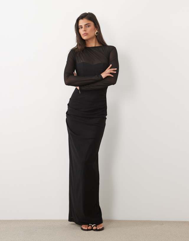 TFNC - Maxi Dress - Women - Viscose/Nylon/Elastane - 8 US
