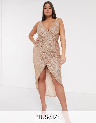 asos robe doree