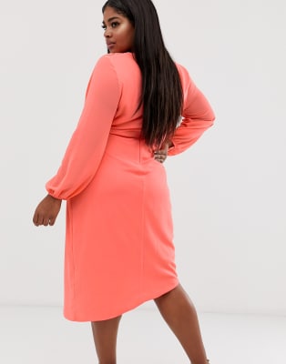 asos robe corail