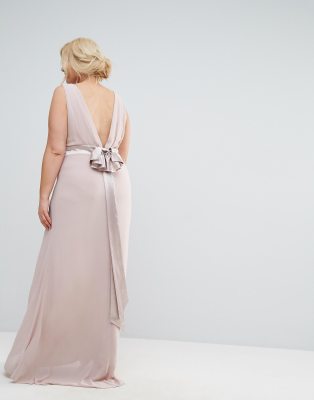 tfnc bow back dress