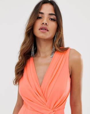 asos robe corail