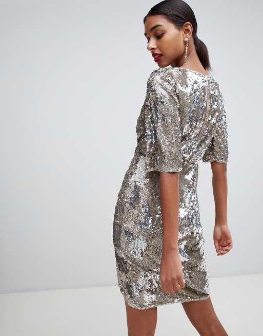 Tfnc sequin clearance shift dress