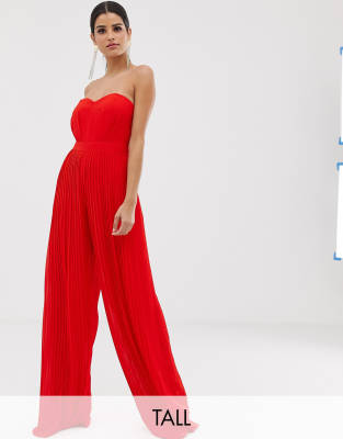 tall red jumpsuit