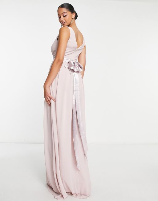 Tfnc pink shop bridesmaid dress