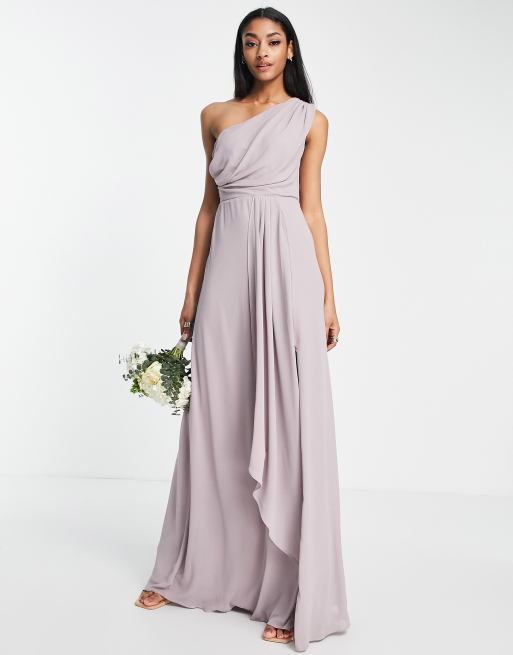 Lilac grey 2025 bridesmaid dresses