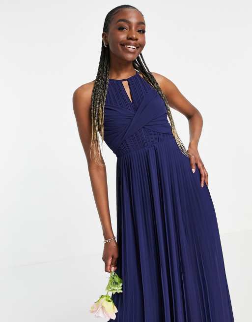 Asos bridesmaid hotsell dresses navy