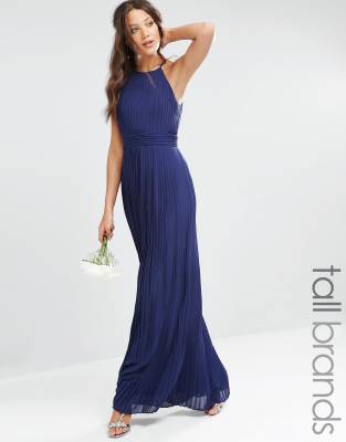 tfnc high neck maxi dress