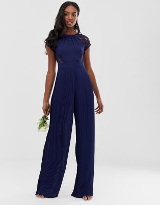 navy blue jumpsuit tall