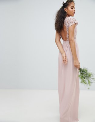 TFNC Tall Maxi Bridesmaid Dress with 