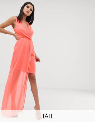 asos robe corail