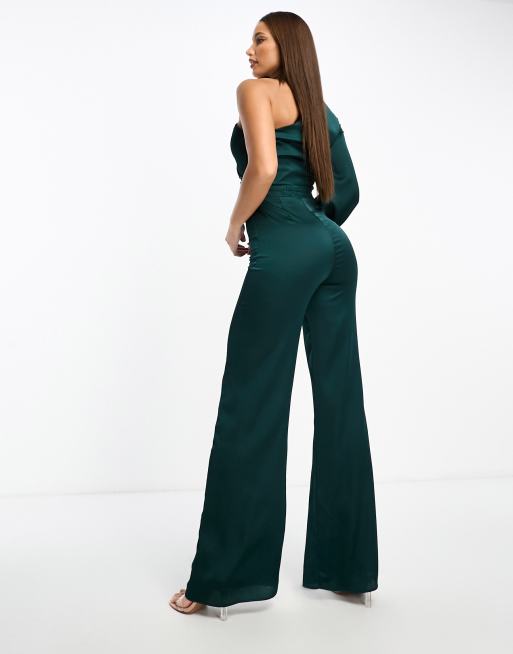 Tall green jumpsuit clearance