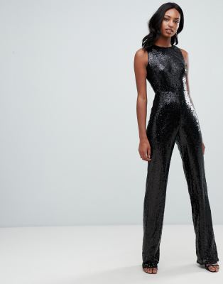 next black jumpsuit tall