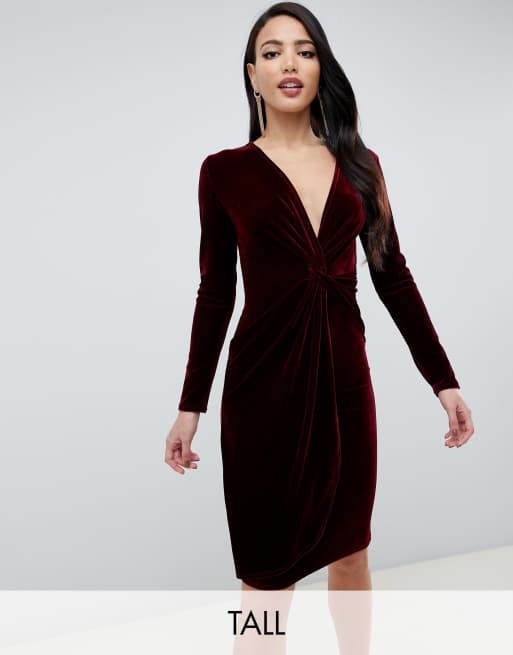 Asos vestido terciopelo hot sale