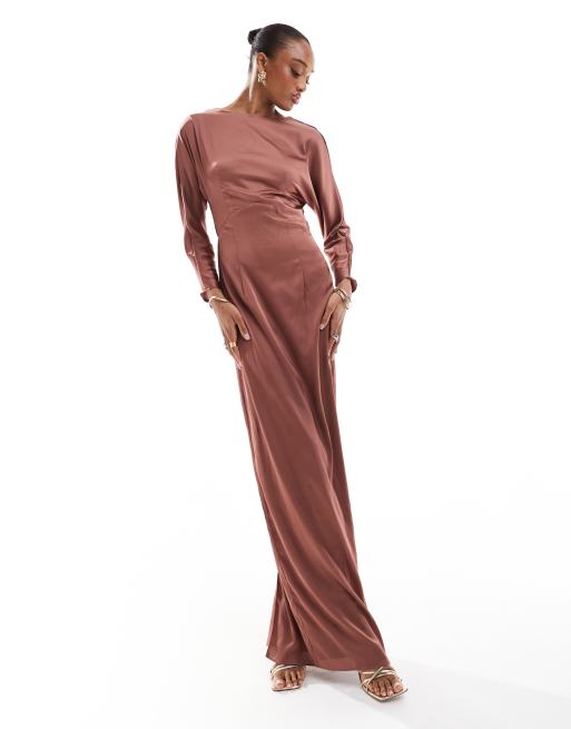 Vestito raso lungo top