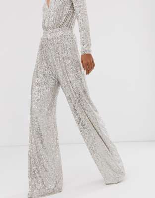 tall sequin trousers