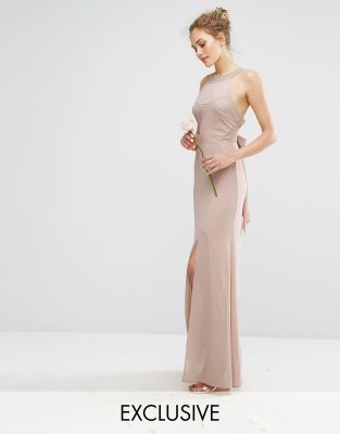 asos tfnc maxi dress