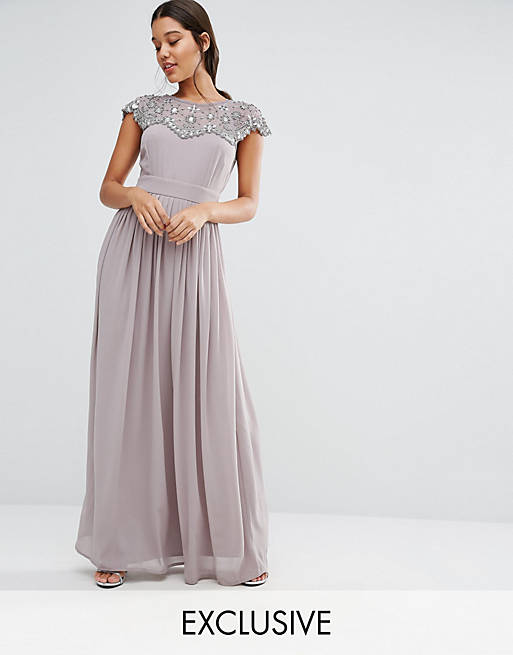 TFNC WEDDING Embellished Maxi Dress | ASOS