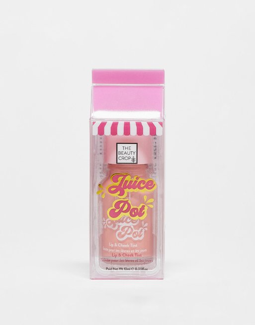 The Beauty Crop Juice Pot Lip & Cheek Tint Peach ASOS