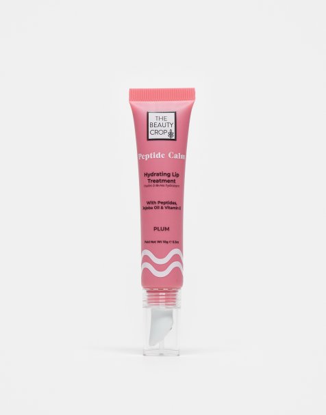 The Beauty – Crop Peptide Calm Lip Treatment – Läppbehandling - Plum - view 1