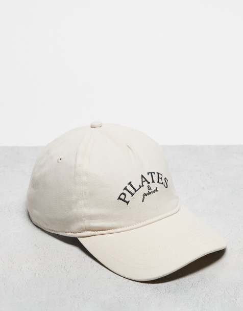 The Couture Club - Cappellino bianco sporco con scritta "Pilates and Pinot" - view 1