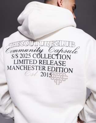 The Couture Club Community Capsule Hoodie In White
