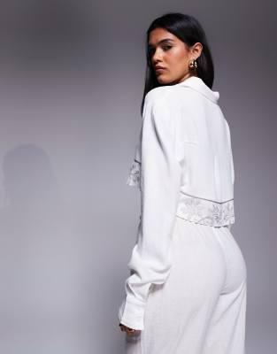 The Couture Club Cropped Shirt