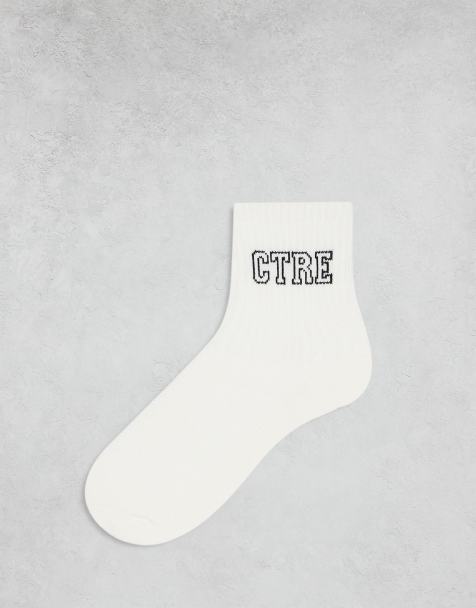 The Couture Club CTRE tennis socks in white - view 1