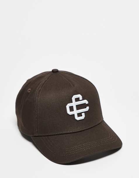 The Couture Club emblem baseball cap in brown - view 1