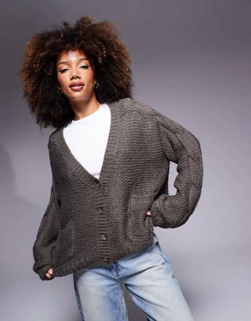 トップス Be Mine Emblem Knit Cardigan Be Mine Emblem Knit Cardigan beige