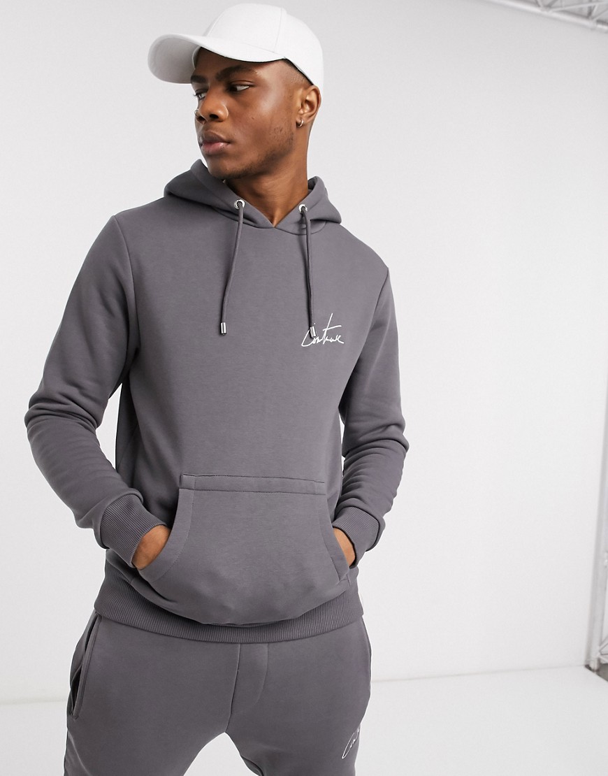 The Couture Club - Essentials - Hoodie in mink-Grijs