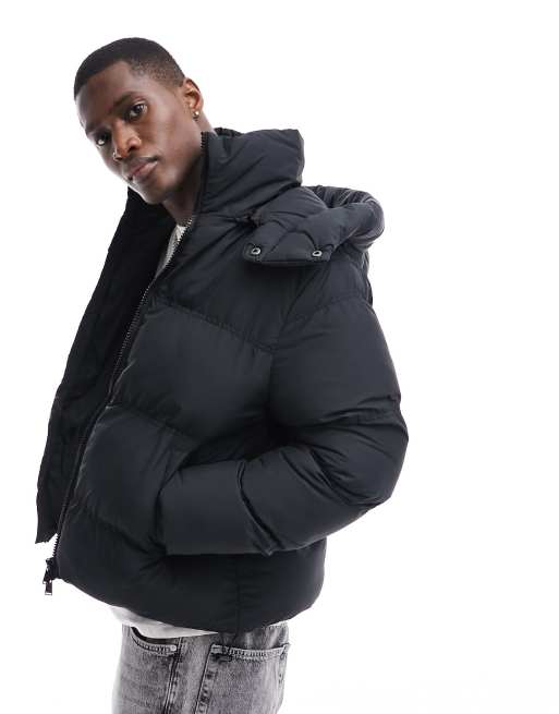 The Couture Club essential puffer jacket in black