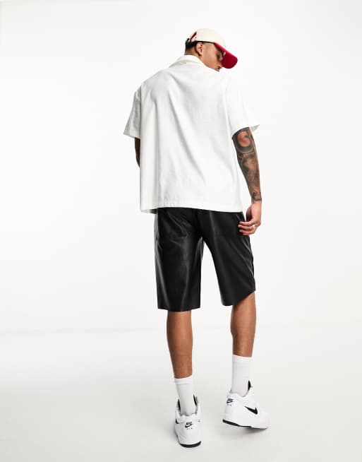The Couture Club – Hemd in Weiß mit Schriftzug, 3 von 4