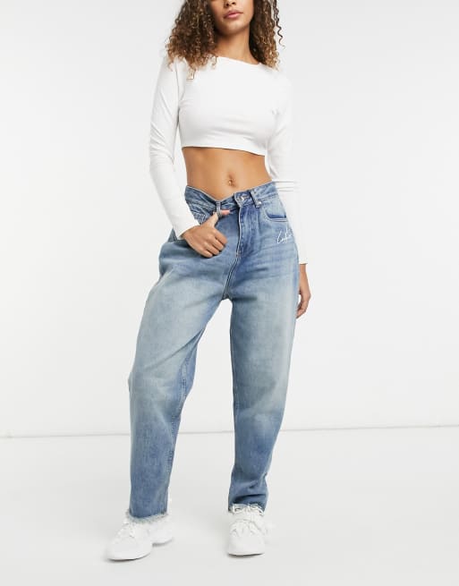 High waisted jeans sales club outfit