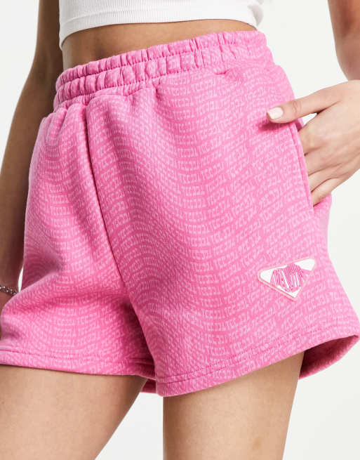 The Couture Club jersey shorts coord in pink ASOS