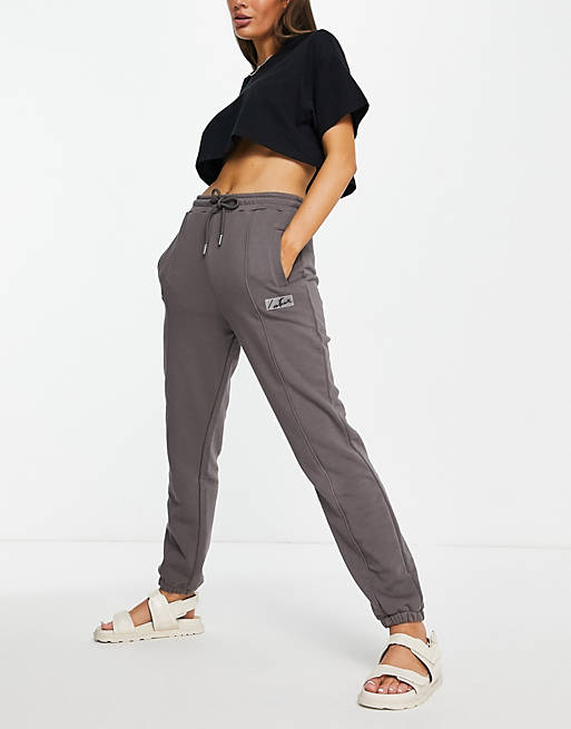 The Couture Club joggers with drawstring in mink | ASOS