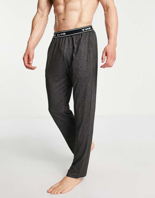 The Couture Club – Lange Loungehose in Anthrazit