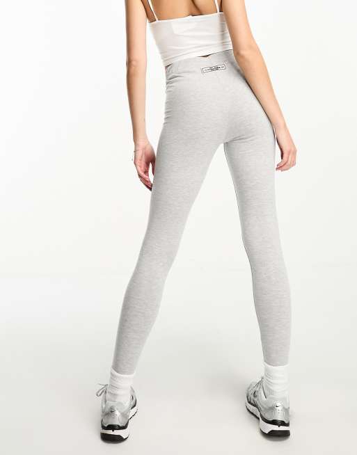 The Couture Club logo leggings in grey