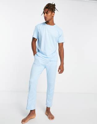 The Couture Club long lounge set in pale blue | ASOS