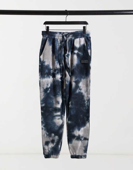 Navy tie 2024 dye joggers