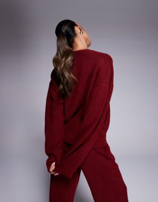 The Couture Club Oversized Fluffy Knit Cardigan