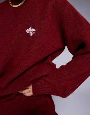 Shop The Couture Club Oversized Fluffy Knit Sweater
