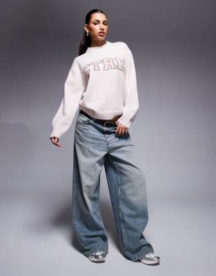 The Couture Club Oversized Fluffy Knit Sweater