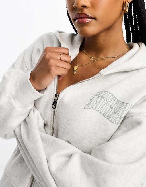 Grey hot sale couture hoodie